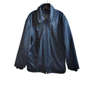 UTX Urban Techno Atmosphere XL Black Jacket With Quilted Lining & Zip Closure